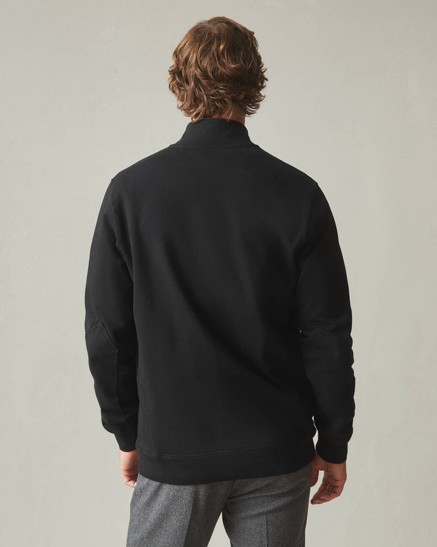 Men's Moto Full Zip - Black