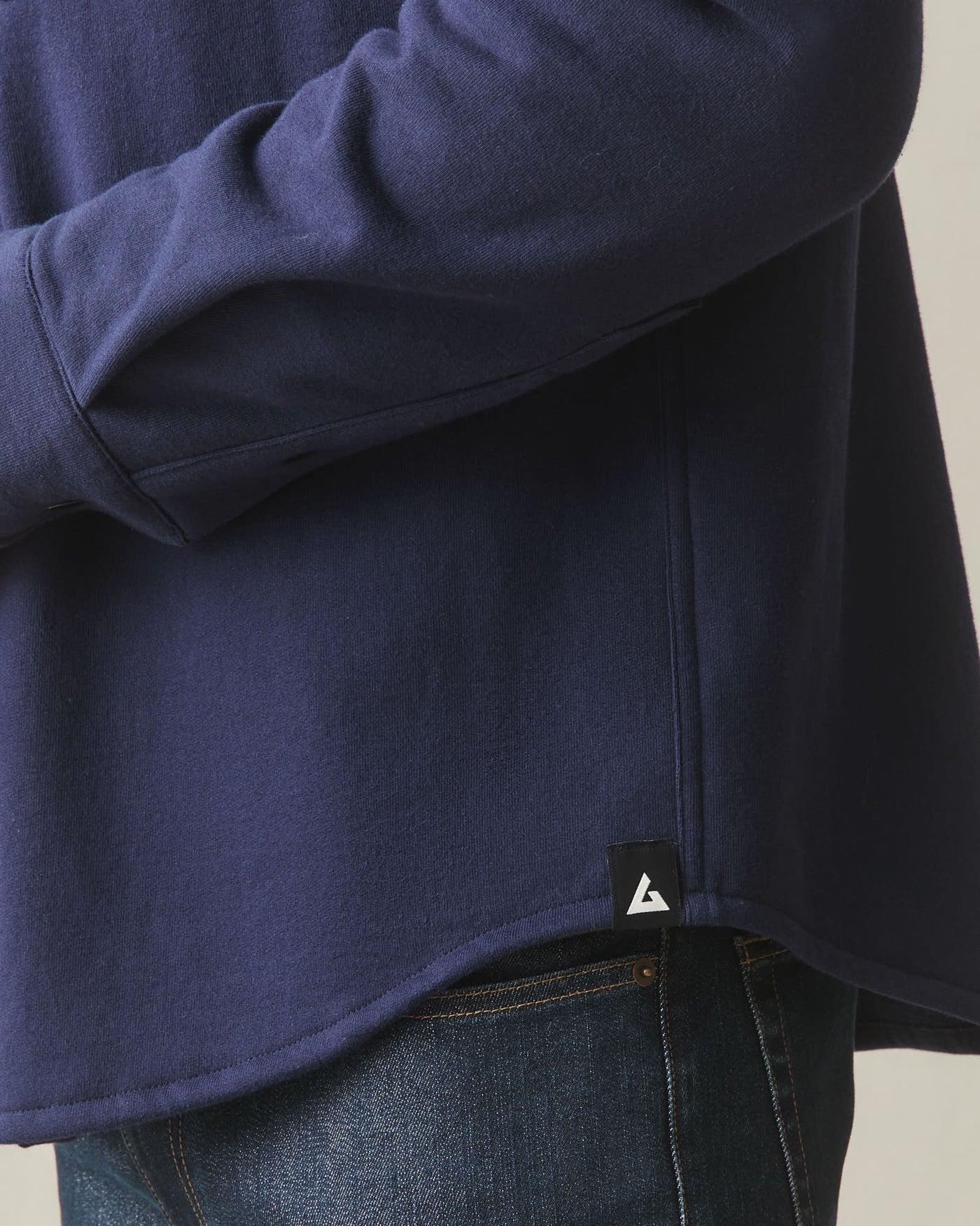 Unisex Redwood Fleece Overshirt - True Navy