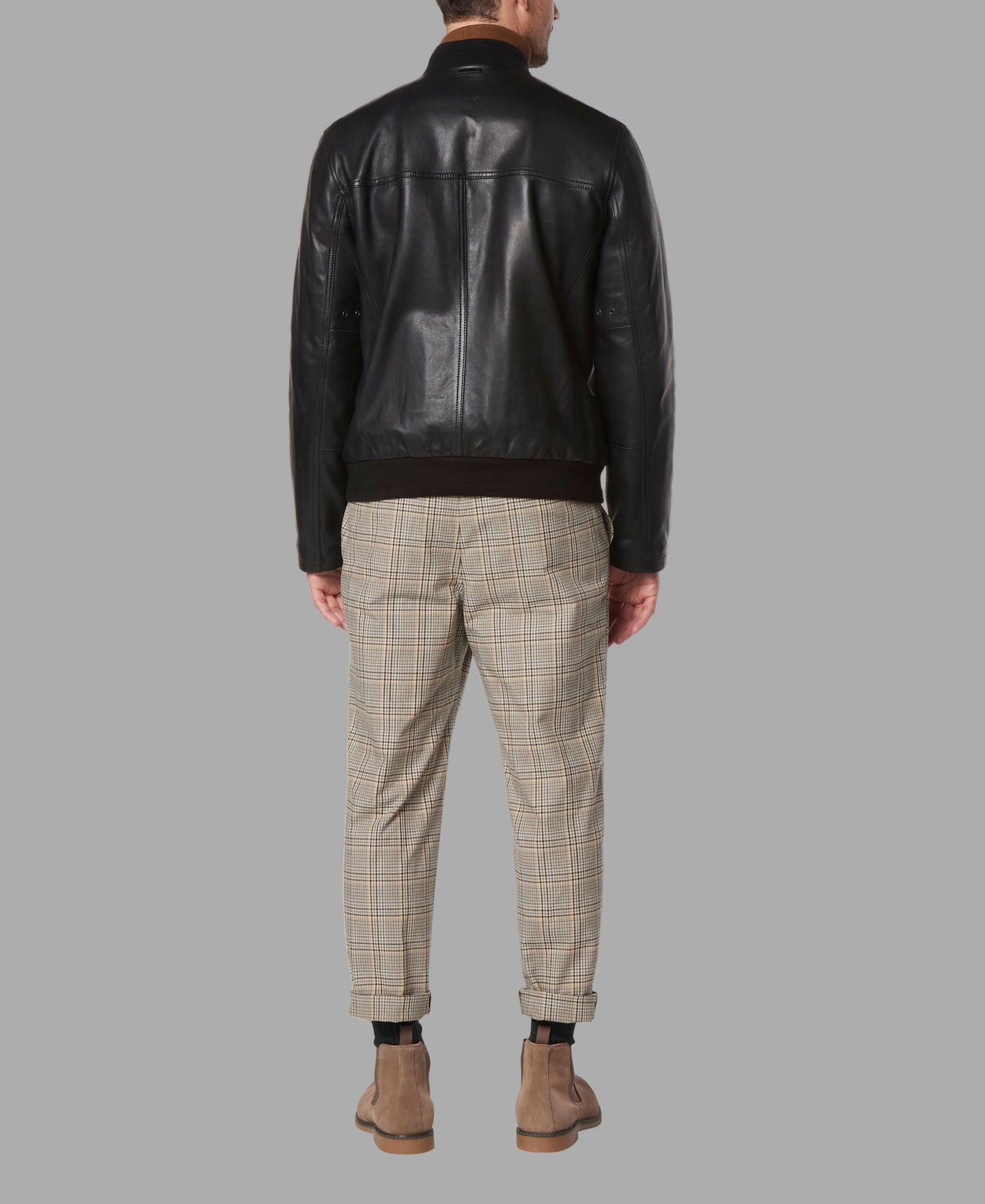 MacNeil Leather Bomber